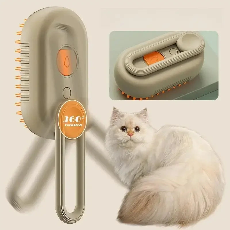 Steam Groomer Pro Pet Brush